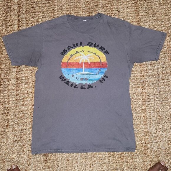 Maui Surf Wailea Hawaii Shirt M - Picture 1 of 2